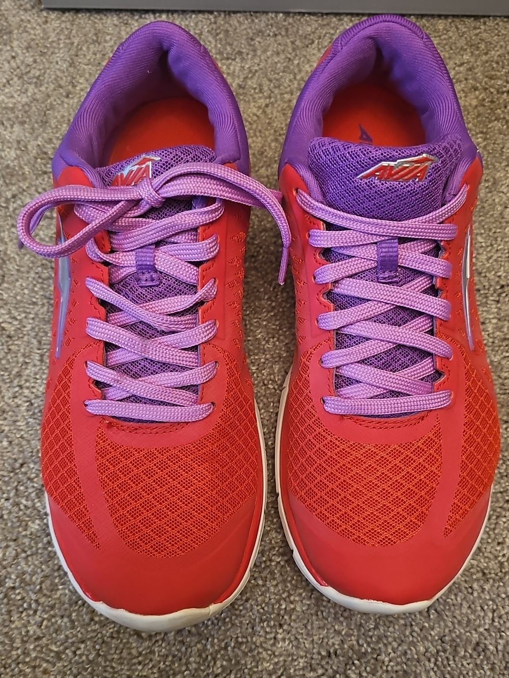 ❤️Avia Avi-Motion Women's Athletic Shoes Red Purple US 9.5